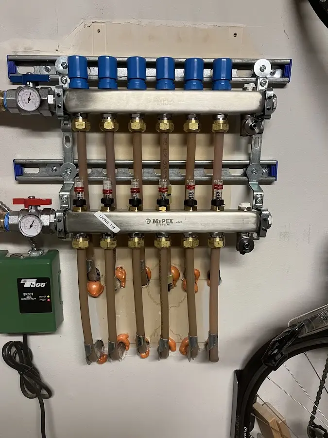 Plumber performing Leak Detection at a residential property in McCalla